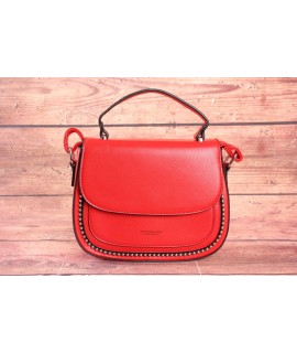 Dámska kabelka SILVIA ROSA (SR5519) - červená (24,5x19x8cm)