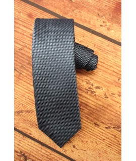 Pánska kravata - modrá vzorovaná (6cm)
