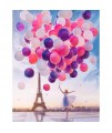 5D Diamantová mozaika - Balloons in Paris