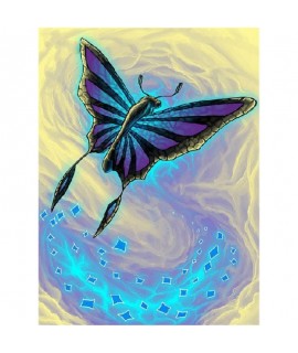 5D Diamantová mozaika - Blue Butterfly