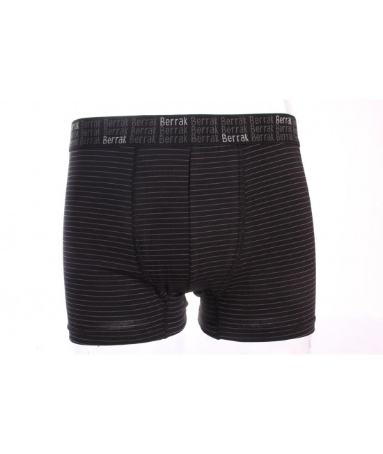 Pánske boxerky BERRAK (4475) - čierne pásikavé