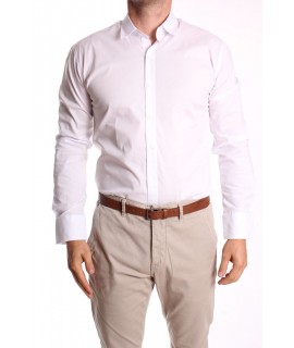 Pánska elastická košeľa ENZO (3199) - biela