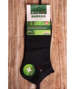 Pánske bambusové členkové ponožky AURA.VIA (FFD8106) - tmavomodré