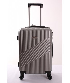 Cestovný kufor LEONARDO (50x33x19 cm) - bledosivý