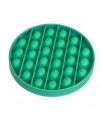 Antistresová senzorická hračka Push Pop Bubble - ROUND Zelená
