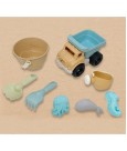 Autíčko s hračkami do piesku z Bio-plastu 8ks