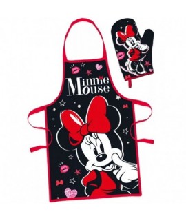 Detská súprava na varenie Minnie Mouse červená