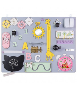 Detská zmyslová manipulačná tabuľka - Little Princess 50x37,5cm