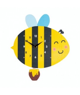 Detské hodiny včielka