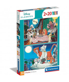 Detské puzzle - Disney II. - Sada 2x20ks