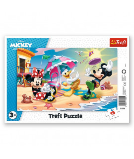 Detské puzzle - Disney Mickey III. - 15ks