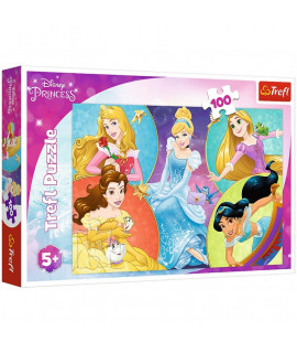 Detské puzzle - Disney Princess - 100ks