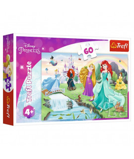 Detské puzzle - Disney princess IV. - 60ks