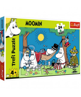 Detské puzzle - MAXI MOOMIN - 24ks