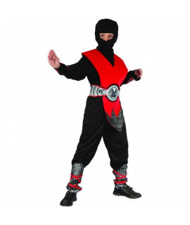 Detský kostým - Červený Ninja (110/120 cm)