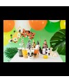 Detský set párty klobúčikov - Safari mix - 4 ks