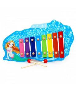 Farebný detský xylofón - Morská víla
