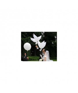 Fóliový balón - Lietajúca holubička 101x61cm
