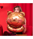 Fóliový balón - Medvedík so srdiečkom 58x75cm