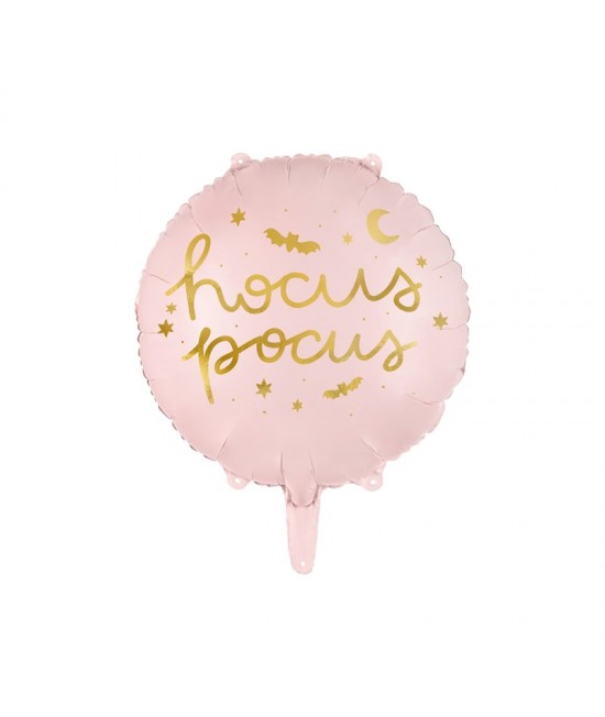 Fóliový balónik - Hocus-Pocus 45 cm Ružová