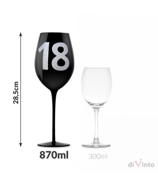 Gigantický narodeninový pohár na víno - DiVinto 50