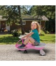 Gravitačná kára pre deti s LED kolieskami - TwistCar Ružová