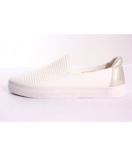 Dámska slipper obuv BUGATTI (431-A7960-6950-2051) - bielo-zlatá