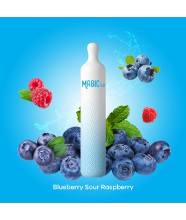Jednorázová e-cigareta - Magic Bar - Blueberry Sour Raspberry 2ml