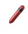 Kompaktný mini USB vibrátor - Orgasmic Rocket Červená