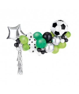 Kompletná balónová výzdoba - Futbalista, 150x126cm