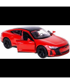 Kovový model auta - Nex 1:34 - Audi RS e-tron GT Červená