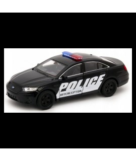 Kovový model auta - Nex 1:34 - Ford Police Interceptor (USA) Biela