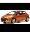 Kovový model auta - Nex 1:34 - Peugeot 207 Oranžová