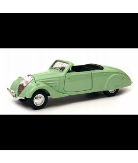 Kovový model auta - Old Timer 1:34 - 1938 Peugeot 402 (Open Top) Zelená