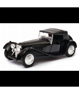 Kovový model auta - Old Timer 1:34 - SS Jaguar 100 (Close Top) Čierna