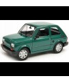 Kovový model auta - Welly 1:21 - Fiat 126p Svetlo zelená