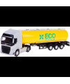 Kovový model - Transporter s návesom 1:64 - Volvo FH - Eco Recycle