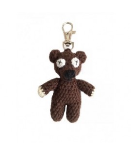 Medvedík - Mr. Bean - prívesok na kľúče