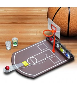 Mini alkoholický stolný basketbal