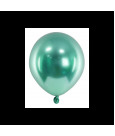 Mini chromované balóny - Glossy 12cm, 10ks Zelená