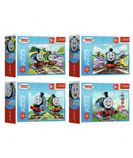 Mini puzzle - Thomas and friends - sada 4ks