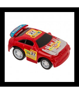 Mini závodné autíčko pre deti - Pull Back 5,5x4 cm Červená