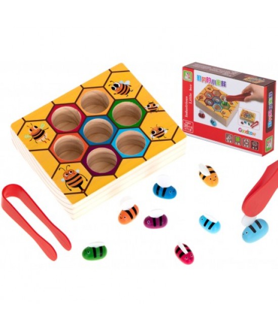 Montessori - vzdelávacia hra - včely, včielky, včeličky