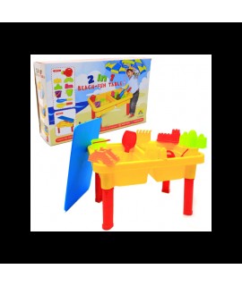 Multifunkčný detský stolček s formičkami 2v1