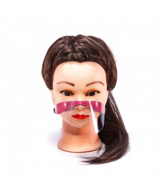 Ochranný štít na ústa a nos pre deti Ružová