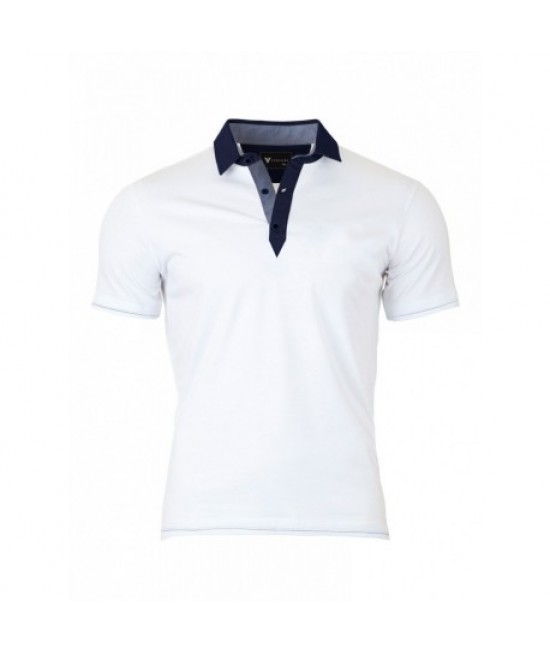 Pánske Polo tričko biele VS-PO 1901 XS