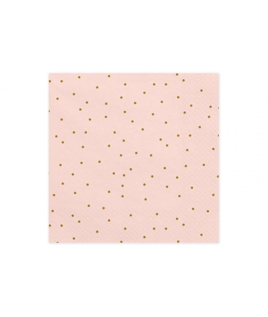 Papierové servítky - Dots - 33x33 cm