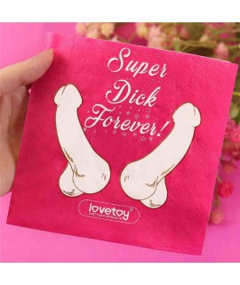 Papierové servítky - Super Dick Forever - 12,5x12,5 cm