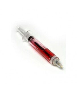 Pero injekčná striekačka