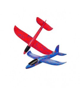 Polystyrénové lietadielko 47cm Červená